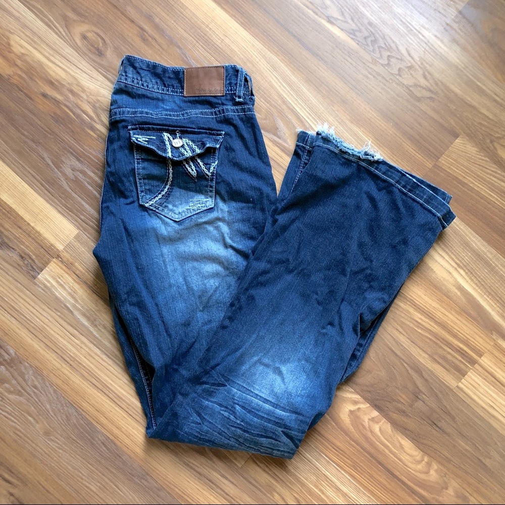 Womens Maurice’s boot cut jeans size 9/10 long